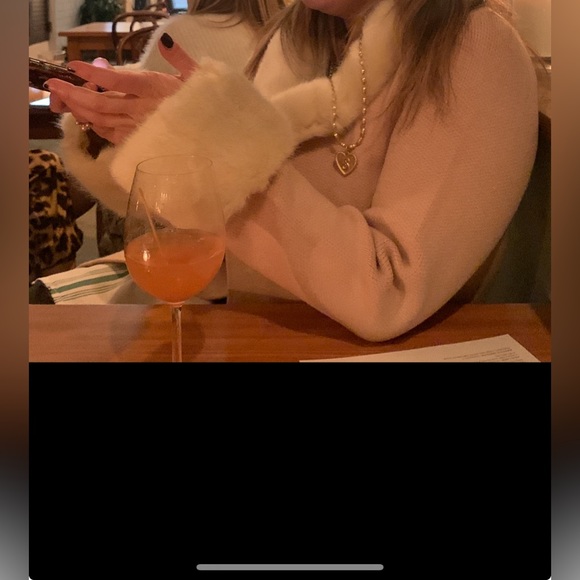 Light pink fur cardigan/coat - Picture 6 of 7